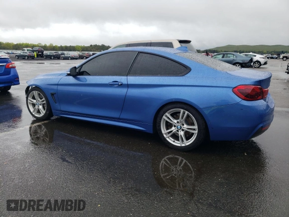 2018 BMW 4 Series 440i xDrive z VIN WBA4W9C53JAB93994, wystawiony jako Copart lot #54963094 z przebiegiem 72 307 mil mil oraz Szkoda całkowita • Salvage title. Historia ofert i sprzedaży dostępna na DreamBid. Obrazek 2.