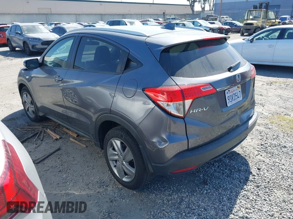 2019 Honda HR-V EX with VIN 3CZRU5H57KM726974, listed as a IAAI auction lot 41959748 with 62,065 mi miles. Bid and sale history available at carsss.com. Image 3.