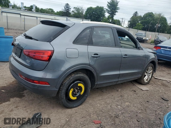 2017 Audi Q3 Premium z VIN WA1ECCFS5HR001606, wystawiony jako Copart lot #58276485 z przebiegiem 93 037 mil mil oraz Tytuł czysty. Historia ofert i sprzedaży dostępna na DreamBid. Obrazek 3.