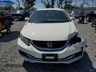 2015 Honda Civic Sedan LX with VIN 19XFB2F54FE214704, listed as a Copart auction lot 52505895 with 110,497 mi miles and Salvage Title. Bid and sale history available at carsss.com. Image 5.