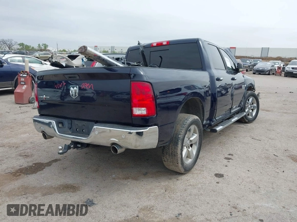 2016 Ram 1500 Lone Star with VIN 1C6RR6LT6GS159181, listed as a IAAI auction lot 41945881 with Not Provided miles and . Bid and sale history available at DreamBid. Image 4.