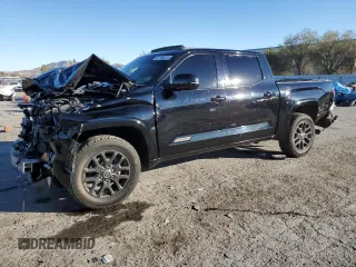 2023 Toyota Tundra Platinum with VIN 5TFNA5DB3PX084778, listed as a Copart auction lot 87190314 with 19,051 mi miles and Salvage title. Bid and sale history available at DreamBid. Image 1.