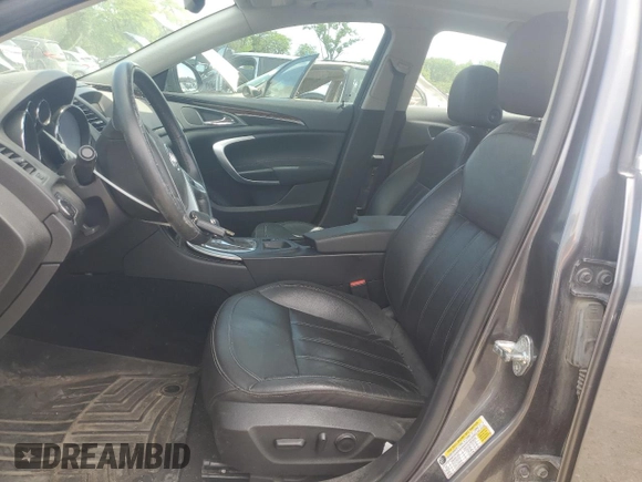 2011 Buick Regal CXL RL1 with VIN W04GN5EC3B1084595, listed as a Copart auction lot 57795975 with 110,697 mi miles and Salvage title. Bid and sale history available at DreamBid. Image 7.