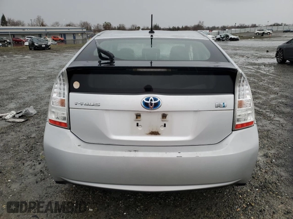 2010 Toyota Prius II with VIN JTDKN3DU9A0217959, listed as a Copart auction lot 44027535 with 281,665 mi miles and Salvage Title. Bid and sale history available at carsss.com. Image 6.