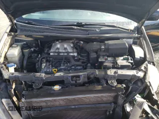 2007 Kia Sedona EX with VIN KNDMB233776121810, listed as a Copart auction lot 77229344 with 133,193 mi miles and Salvage Title. Bid and sale history available at carsss.com. Image 12.