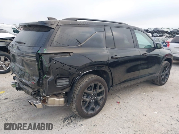 2024 Chevrolet Traverse AWD RS with VIN 1GNEVLKSXRJ154463, listed as a IAAI auction lot 41929879 with 6,684 mi miles. Bid and sale history available at carsss.com. Image 4.