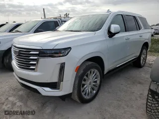 2024 Cadillac Escalade 4WD Premium Luxury with VIN 1GYS4CKL2RR190456, listed as a Copart auction lot 75138914 with 0 mi miles and Non Repairable. Bid and sale history available at carsss.com. Image 1.