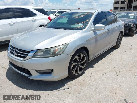 2015 Honda Accord EX-L with VIN 1HGCR2F86FA071607, listed as a IAAI auction lot 42581649 with 206,200 mi miles and . Bid and sale history available at DreamBid. Image 18.