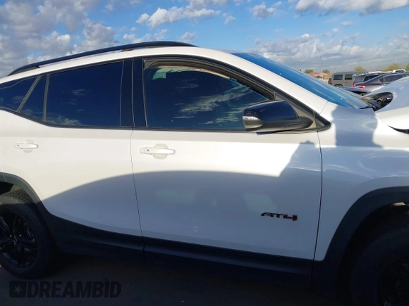 2022 GMC Terrain AT4 with VIN 3GKALYEV1NL163513, listed as a IAAI auction lot 42034936 with 57,935 mi miles and . Bid and sale history available at DreamBid. Image 13.