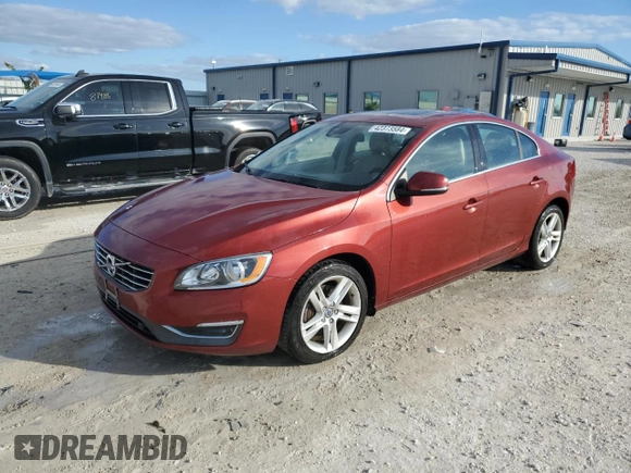 2015 Volvo S60 T5 Premier with VIN YV1612TB3F2310246, listed as a Copart auction lot 42373584 with 130,442 mi miles. Bid and sale history available at carsss.com. Image 1.
