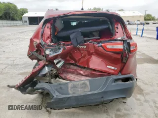 2016 Jeep Cherokee Latitude with VIN 1C4PJLCB8GW377953, listed as a Copart auction lot 57815025 with 143,848 mi miles and Salvage title. Bid and sale history available at DreamBid. Image 6.