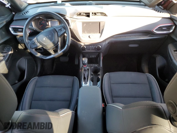2022 Chevrolet TrailBlazer RS with VIN KL79MUSL1NB058377, listed as a Copart auction lot 69663324 with Not Provided miles and Salvage Title. Bid and sale history available at DreamBid. Image 8.