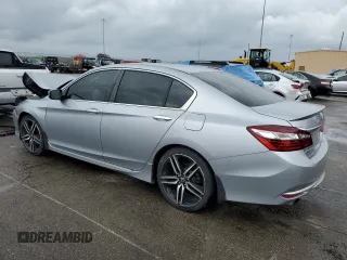 2017 Honda Accord Sedan Sport with VIN 1HGCR2F54HA032927, listed as a Copart auction lot 54813265 with 90,296 mi miles and Salvage Title. Bid and sale history available at carsss.com. Image 2.