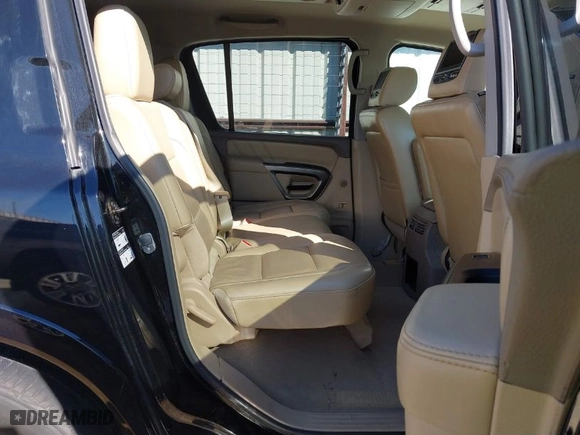 2015 Nissan Armada SV with VIN 5N1BA0ND0FN620176, listed as a IAAI auction lot 41665275 with 128,277 mi miles. Bid and sale history available at carsss.com. Image 8.