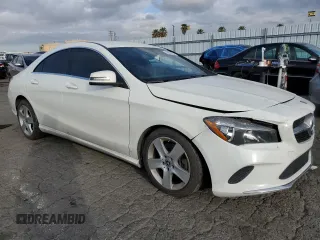 2018 Mercedes-Benz CLA 250 with VIN WDDSJ4EB2JN607907, listed as a Copart auction lot 48658534 with 118,705 mi miles and . Bid and sale history available at DreamBid. Image 4.