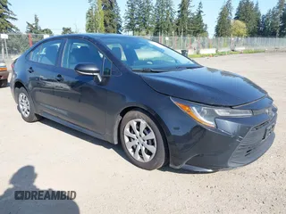 2023 Toyota Corolla LE with VIN 5YFB4MDE9PP032701, listed as a IAAI auction lot 42111425 with 29,744 mi miles. Bid and sale history available at carsss.com. Image 1.
