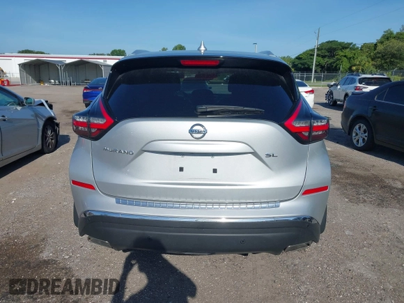 2020 Nissan Murano SL with VIN 5N1AZ2CJ6LN105493, listed as a IAAI auction lot 42487436 with 27,099 mi miles and . Bid and sale history available at DreamBid. Image 16.