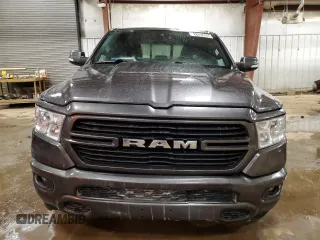2021 Ram 1500 Big Horn with VIN 1C6SRFBT8MN614917, listed as a Copart auction lot 88296005 with 56,179 mi miles and Clean Title. Bid and sale history available at carsss.com. Image 5.
