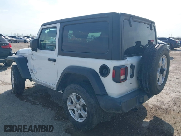 2020 Jeep Wrangler Sport S с VIN 1C4GJXAG3LW275413, выставлен на аукционе IAAI как лот 41884921 с пробегом 63 727 миль миль и . История ставок и продаж доступна на DreamBid. Изображение 3.