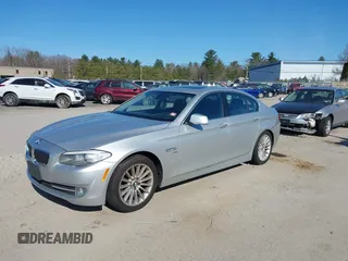 2011 BMW 5 Series 535i xDrive with VIN WBAFU7C55BC777609, listed as a IAAI auction lot 42079100 with 255,318 mi miles. Bid and sale history available at carsss.com. Image 2.