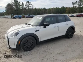 2024 MINI Hardtop 4 Door Cooper Classic with VIN WMW33DK00R2U88843, listed as a Copart auction lot 82409674 with 6,701 mi miles and Salvage Title. Bid and sale history available at DreamBid. Image 1.