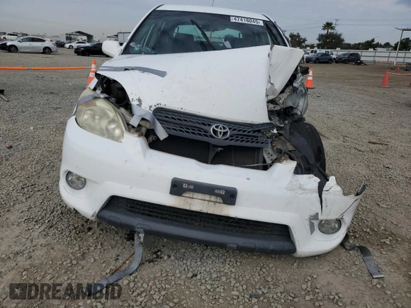 2006 Toyota Matrix STD with VIN 2T1KR32E56C572110, listed as a Copart auction lot 47418045 with Not Provided miles and Salvage Title. Bid and sale history available at carsss.com. Image 5.