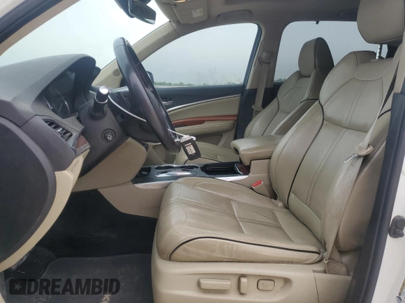 2017 Acura MDX Advance with VIN 5FRYD4H88HB032716, listed as a Copart auction lot 54551095 with 210,131 mi miles and Clean Title. Bid and sale history available at DreamBid. Image 7.