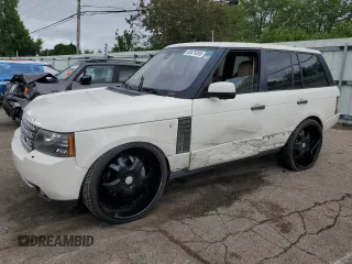 2010 Land Rover Range Rover SC with VIN SALMF1E48AA312377, listed as a Copart auction lot 58079295 with 155,103 mi miles and Salvage title. Bid and sale history available at DreamBid. Image 1.
