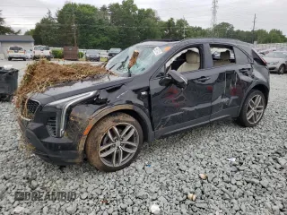 2019 Cadillac XT4 FWD Sport with VIN 1GYFZER49KF111157, listed as a Copart auction lot 59678245 with Not provided miles and Salvage title. Bid and sale history available at DreamBid. Image 1.