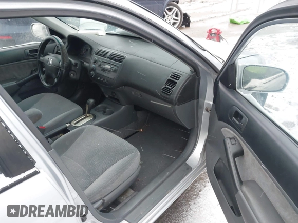2001 Honda Civic EX with VIN 2HGES26751H522623, listed as a IAAI auction lot 41722598 with 209,912 mi miles and . Bid and sale history available at DreamBid. Image 5.