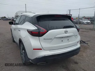 2024 Nissan Murano SL with VIN 5N1AZ2CJ8RC119142, listed as a IAAI auction lot 41217264 with 6,793 mi miles. Bid and sale history available at carsss.com. Image 3.