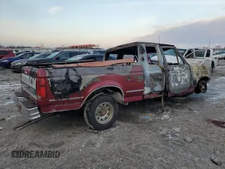1995 Ford F-150 with VIN 1FTEX15HXSKA55486, listed as a Copart auction lot 41865655 with 0 mi miles and Salvage Title. Bid and sale history available at carsss.com. Image 3.