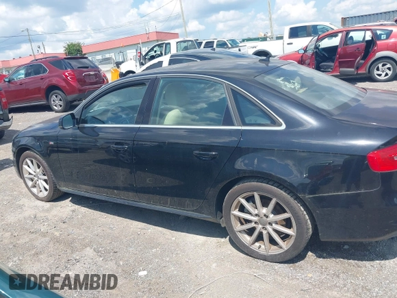 2014 Audi A4 Premium Plus with VIN WAUFFBFL0EN043699, listed as a IAAI auction lot 42766129 with 100,247 mi miles and . Bid and sale history available at DreamBid. Image 14.