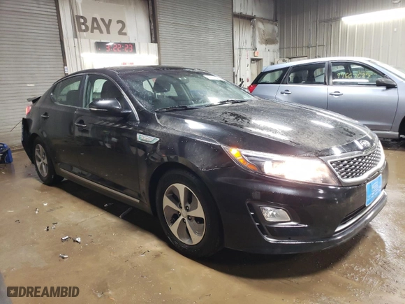 2015 Kia Optima Hybrid with VIN KNAGM4AD5F5086104, listed as a Copart auction lot 49714945 with 226,855 mi miles and Salvage Title. Bid and sale history available at carsss.com. Image 4.