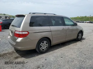 2007 Honda Odyssey EX-L with VIN 5FNRL38777B407777, listed as a Copart auction lot 54193005 with 170,470 mi miles and Salvage Title. Bid and sale history available at carsss.com. Image 3.