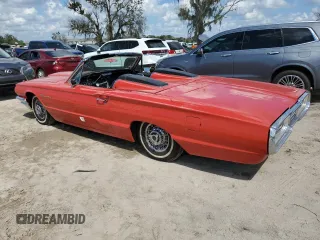 1964 Ford Thunderbird with VIN 4Y85Z148141, listed as a Copart auction lot 73769444 with 3,631 mi miles and Salvage Title. Bid and sale history available at DreamBid. Image 2.