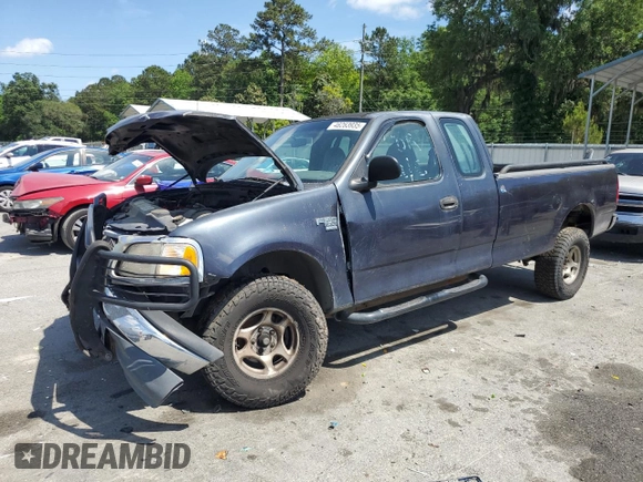 1999 Ford F-150 with VIN 1FTRX17W8XNB69649, listed as a Copart auction lot 46263935 with Not provided miles and Salvage title. Bid and sale history available at DreamBid. Image 1.
