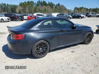 2020 BMW M2 Competition z VIN WBS2U7C0XL7E24083, wystawiony jako Copart lot #52687904 z przebiegiem Nie podano mil oraz Szkoda całkowita • Salvage title. Historia ofert i sprzedaży dostępna na DreamBid. Obrazek 3.