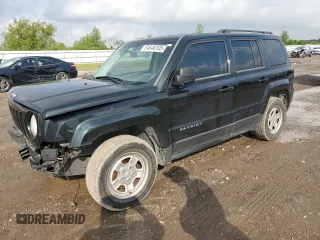 2013 Jeep Patriot Sport z VIN 1C4NJPBA4DD223092, wystawiony jako Copart lot #54548105 z przebiegiem 102 488 mil mil oraz Szkoda całkowita • Salvage title. Historia ofert i sprzedaży dostępna na DreamBid. Obrazek 1.