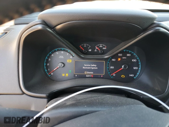2022 GMC Canyon 4WD AT4 w/Leather with VIN 1GTG6FEN2N1157017, listed as a Copart auction lot 42788605 with 32,317 mi miles and Salvage Title. Bid and sale history available at carsss.com. Image 9.
