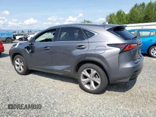 2017 Lexus NX 300h with VIN JTJBJRBZ1H2066494, listed as a Copart auction lot 61960475 with 34,428 mi miles and Salvage title. Bid and sale history available at DreamBid. Image 2.