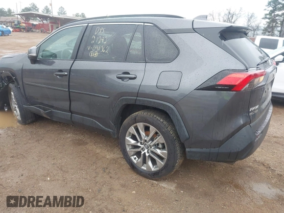 2020 Toyota RAV4 XLE Premium with VIN 2T3C1RFV1LW091362, listed as a IAAI auction lot 41600933 with 59,511 mi miles. Bid and sale history available at carsss.com. Image 3.