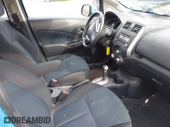 2014 Nissan Note S Plus with VIN 3N1CE2CP0EL437562, listed as a IAAI auction lot 42016066 with 43,228 mi miles and . Bid and sale history available at DreamBid. Image 5.