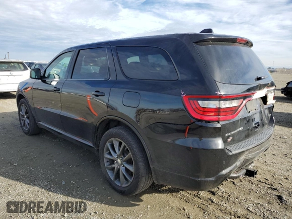 2018 Dodge Durango GT with VIN 1C4RDJDGXJC194447, listed as a Copart auction lot 85599944 with 168,194 mi miles and Salvage Title. Bid and sale history available at DreamBid. Image 2.