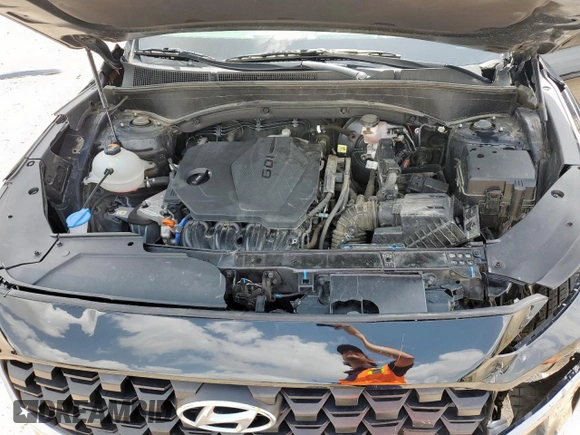 2023 Hyundai Santa Fe SE with VIN 5NMS14AJ4PH606397, listed as a Copart auction lot 62931165 with 37,687 mi miles and Salvage title. Bid and sale history available at DreamBid. Image 11.