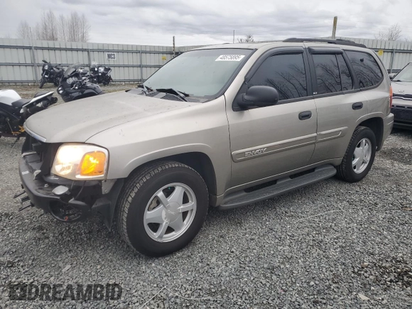 2002 GMC Envoy SLT with VIN 1GKDT13S522425155, listed as a Copart auction lot 48575895 with 52,307 mi miles and Salvage Title. Bid and sale history available at carsss.com. Image 1.