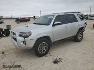 2021 Toyota 4Runner TRD Off Road with VIN JTEPU5JR0M5964020, listed as a Copart auction lot 42626255 with 55,069 mi miles and Salvage Title. Bid and sale history available at carsss.com. Image 1.
