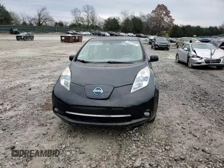 2011 Nissan LEAF SL with VIN JN1AZ0CPXBT005987, listed as a Copart auction lot 84307824 with 154,839 mi miles and Salvage Title. Bid and sale history available at carsss.com. Image 11.