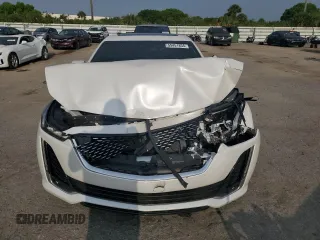 2020 Cadillac CT5 Luxury with VIN 1G6DW5RK3L0122831, listed as a Copart auction lot 55451854 with 37,074 mi miles and Salvage Title. Bid and sale history available at carsss.com. Image 5.