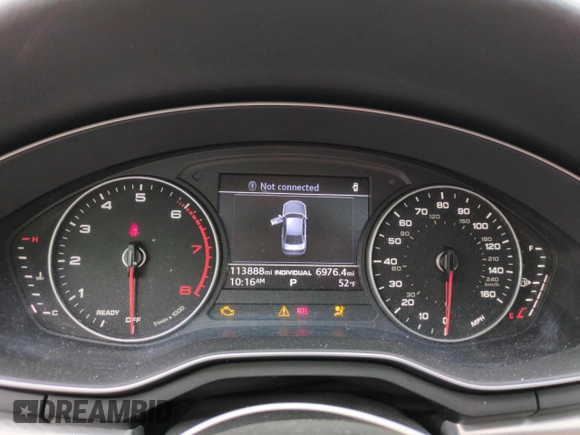 2017 Audi A4 Premium Plus с VIN WAULNAF4XHN008844, выставлен на аукционе Copart как лот 53915265 с пробегом 113 888 миль миль и Списание • Salvage title. История ставок и продаж доступна на DreamBid. Изображение 9.